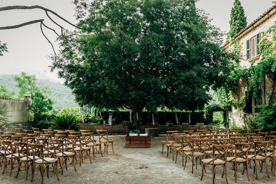 Wedding in the nature of Mallorca