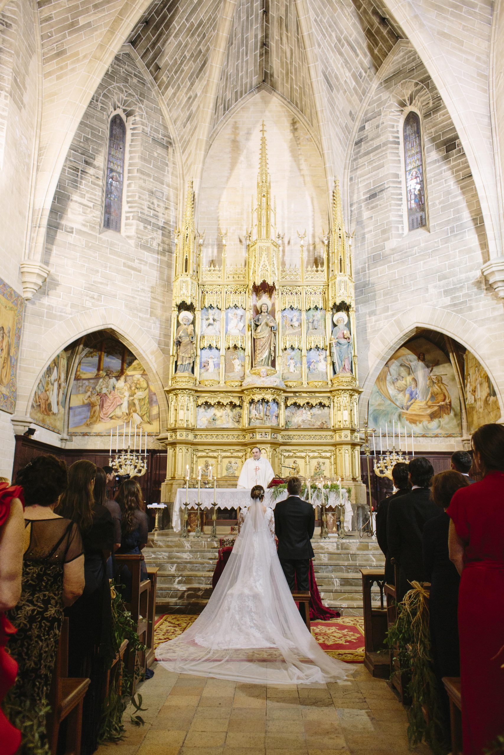 Wedding in a church Majorca