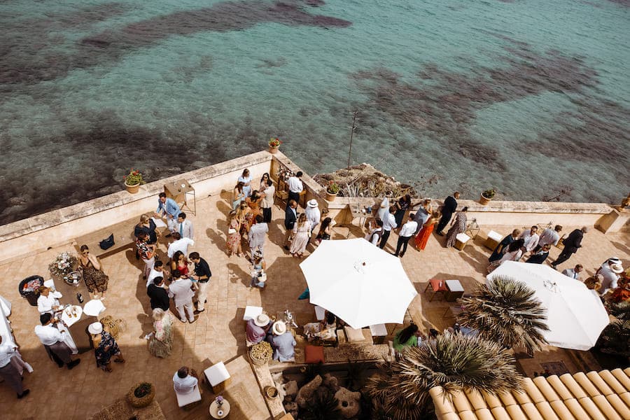 Wedding by the sea of Mallorca