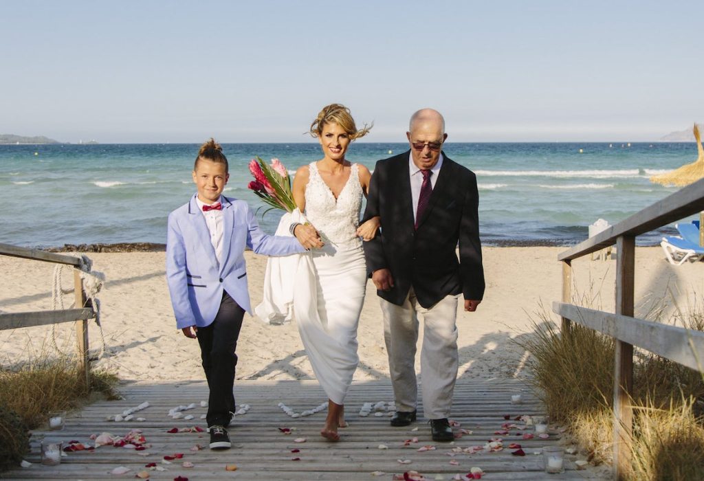 royal beach club para boda en la playa de bahía de alcudia mallorca